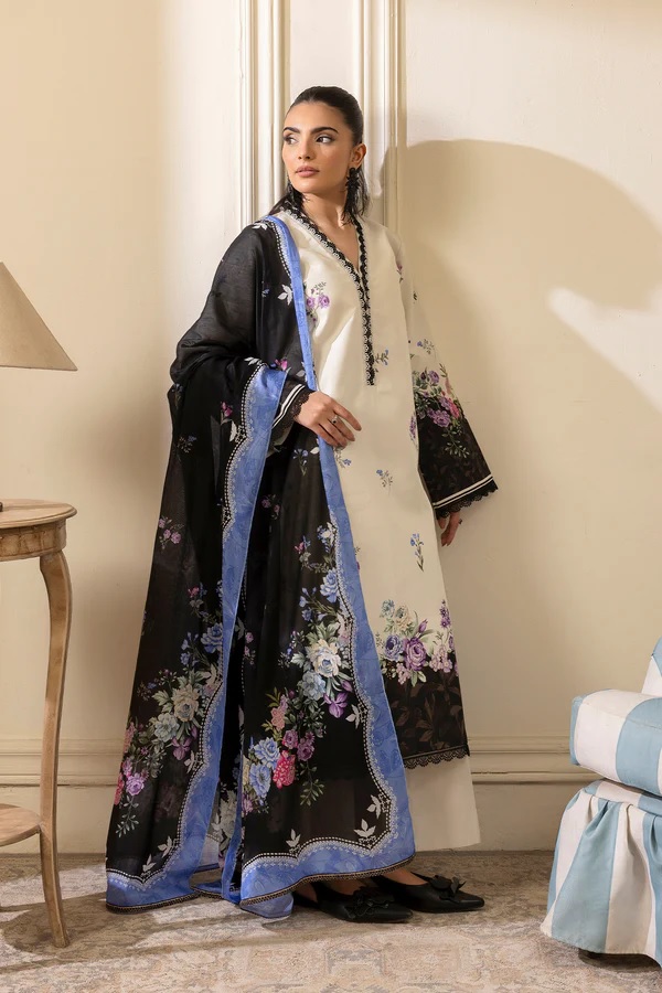 Nissa Exclusive Summer Prints # 06 - 3 pcs unstitch Suit